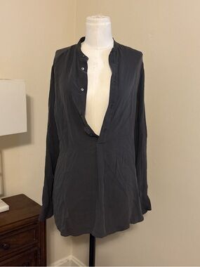 Polo by Ralph Lauren Charcoal Button-Up Shirt